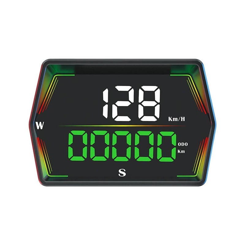 Car Head-Up Display Universal GPS Speedometer Total Mileage Speed ​​Time